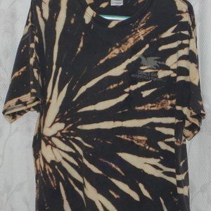 Reverse tie dye Deals Gap motorcycle graphic tee